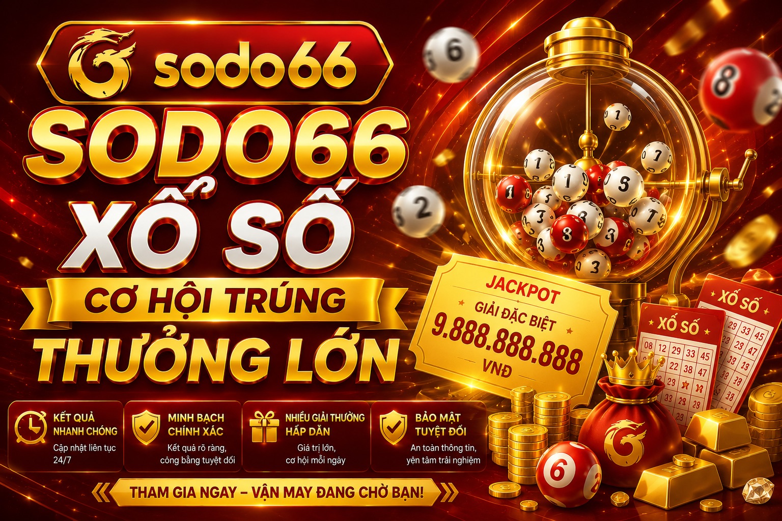 Sodo66 xổ số cơ hội trúng thưởng lớn